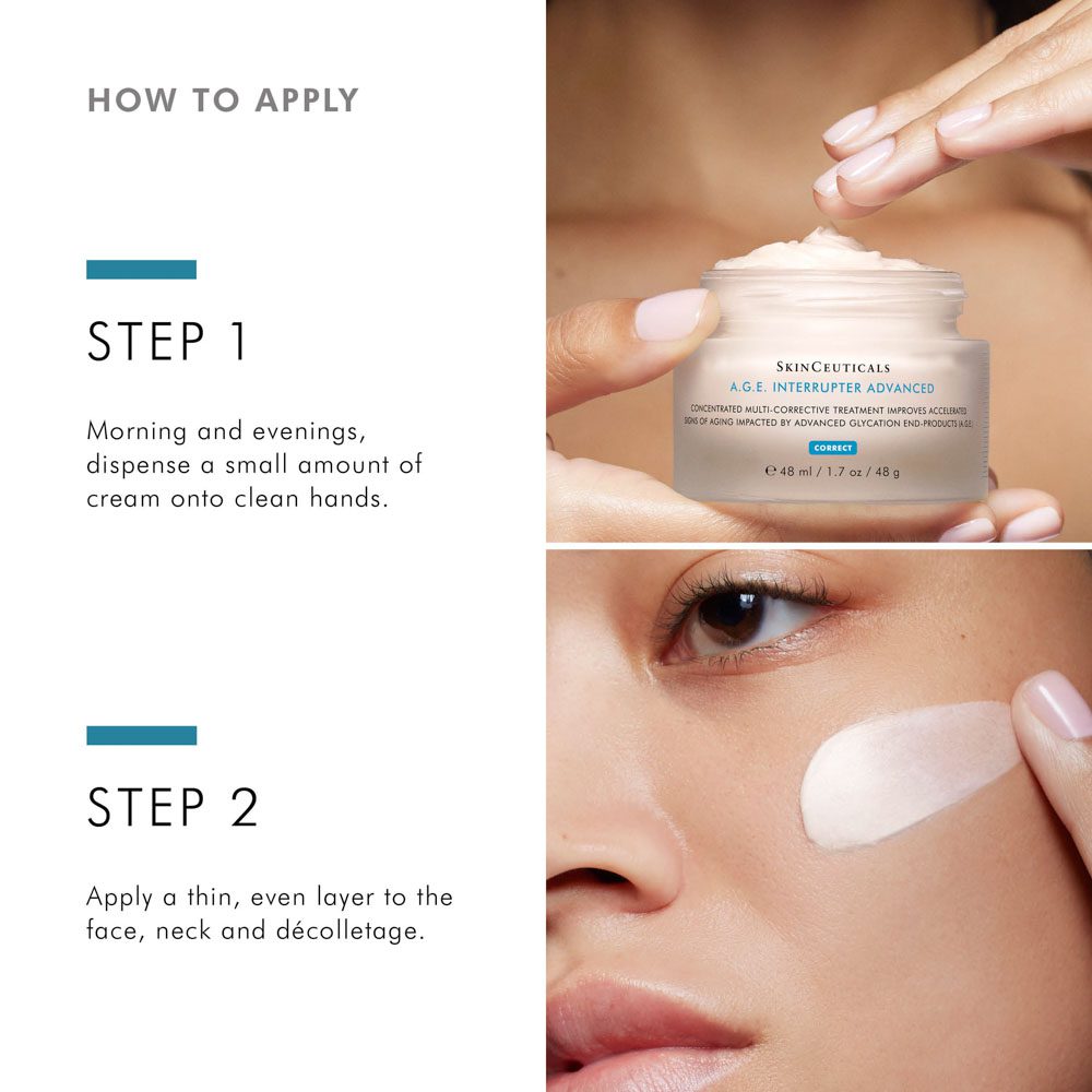 SkinCeuticals A.G.E. Interrupter Advanced Anti-Aging Cream 48ml - Image 3