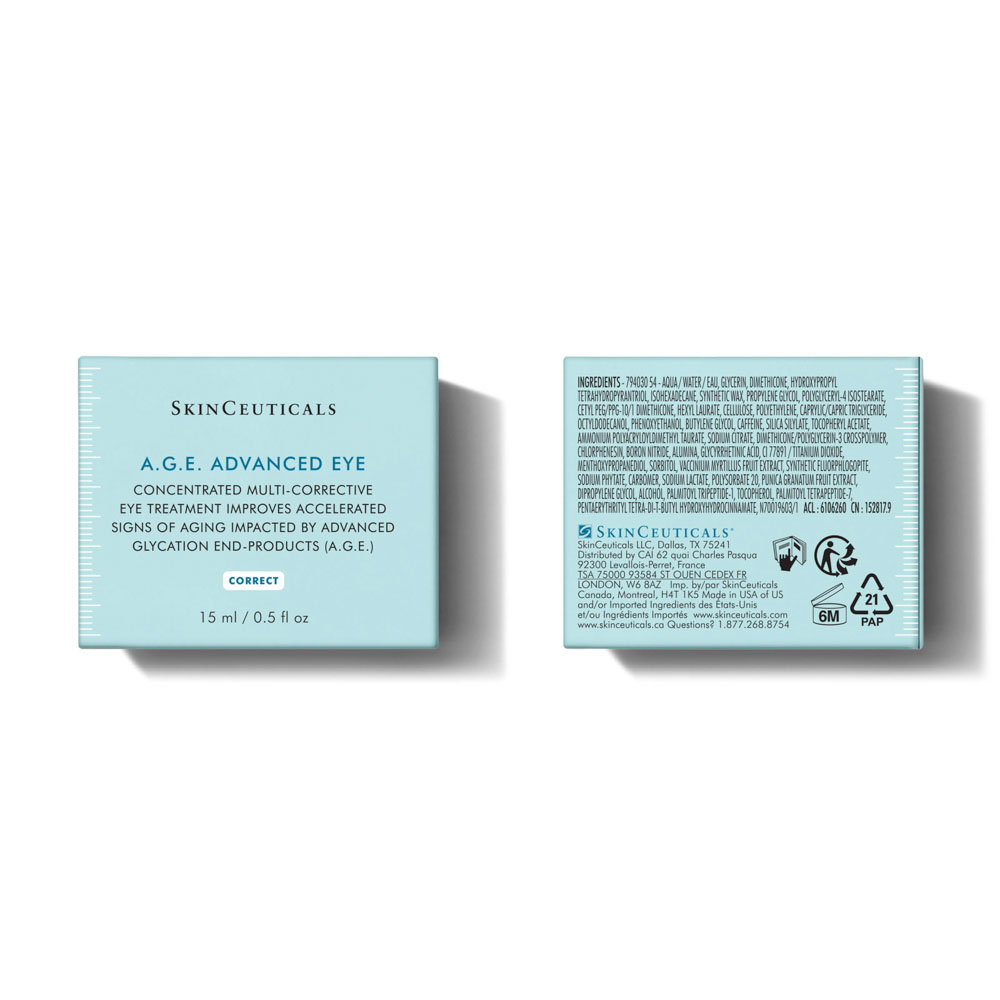 SkinCeuticals A.G.E. Advanced Eye Cream for Wrinkles & Dark Circles 15ml - Image 5