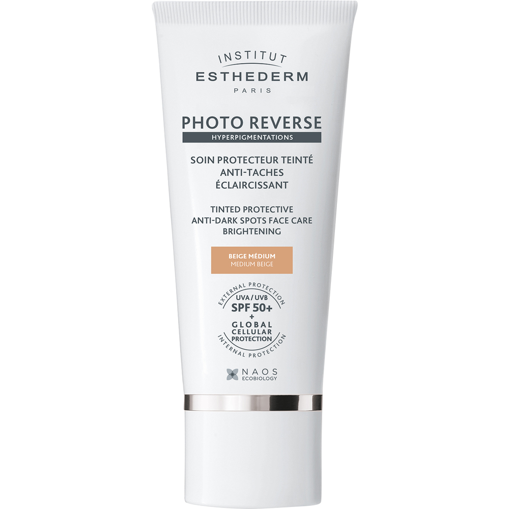 Institut Esthederm Photo Reverse Anti-Dark Spots Tinted Medium Beige Sun Care 50ml