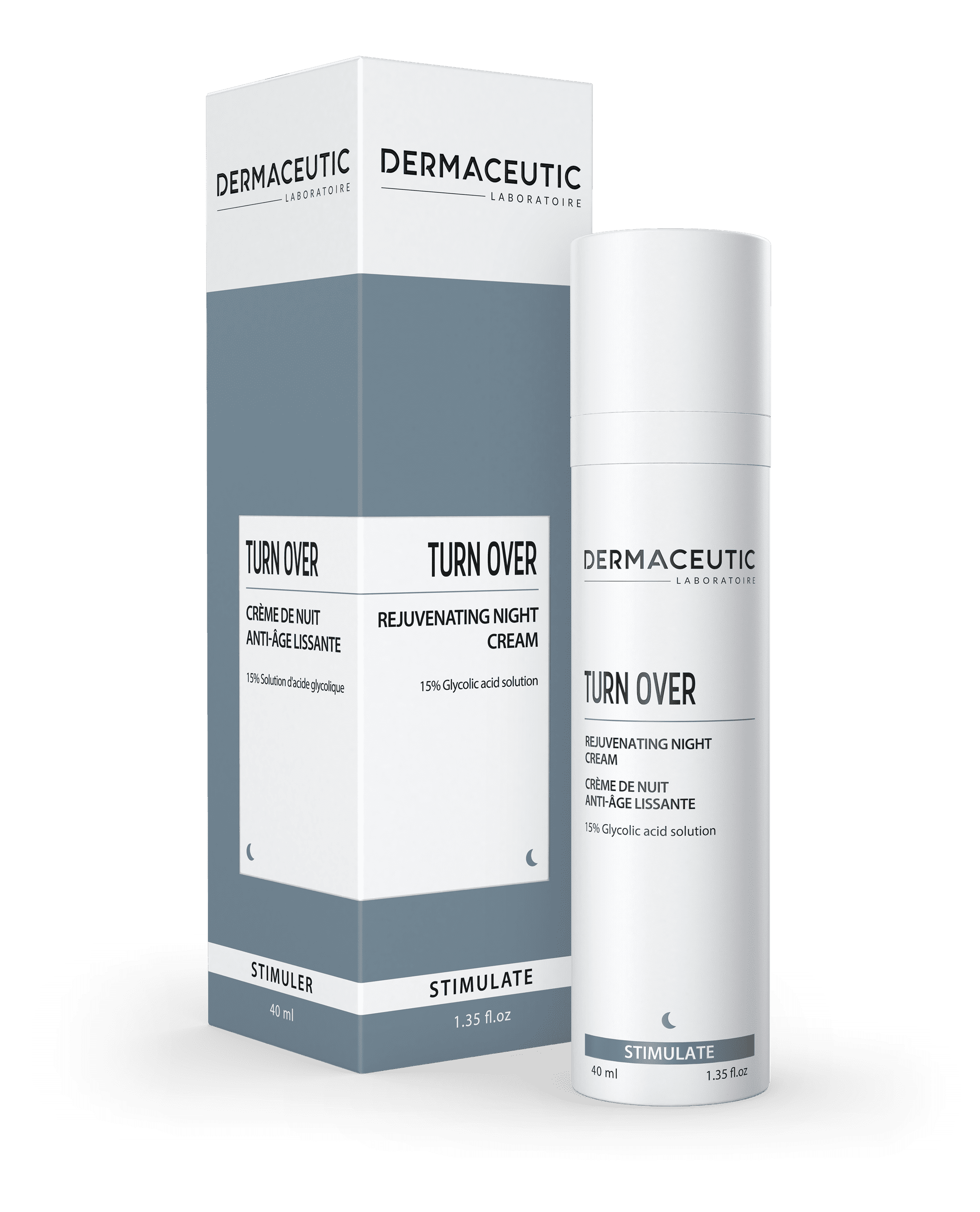 Dermaceutic TURN OVER 10 / 15 - Smoothing night creams - Image 5