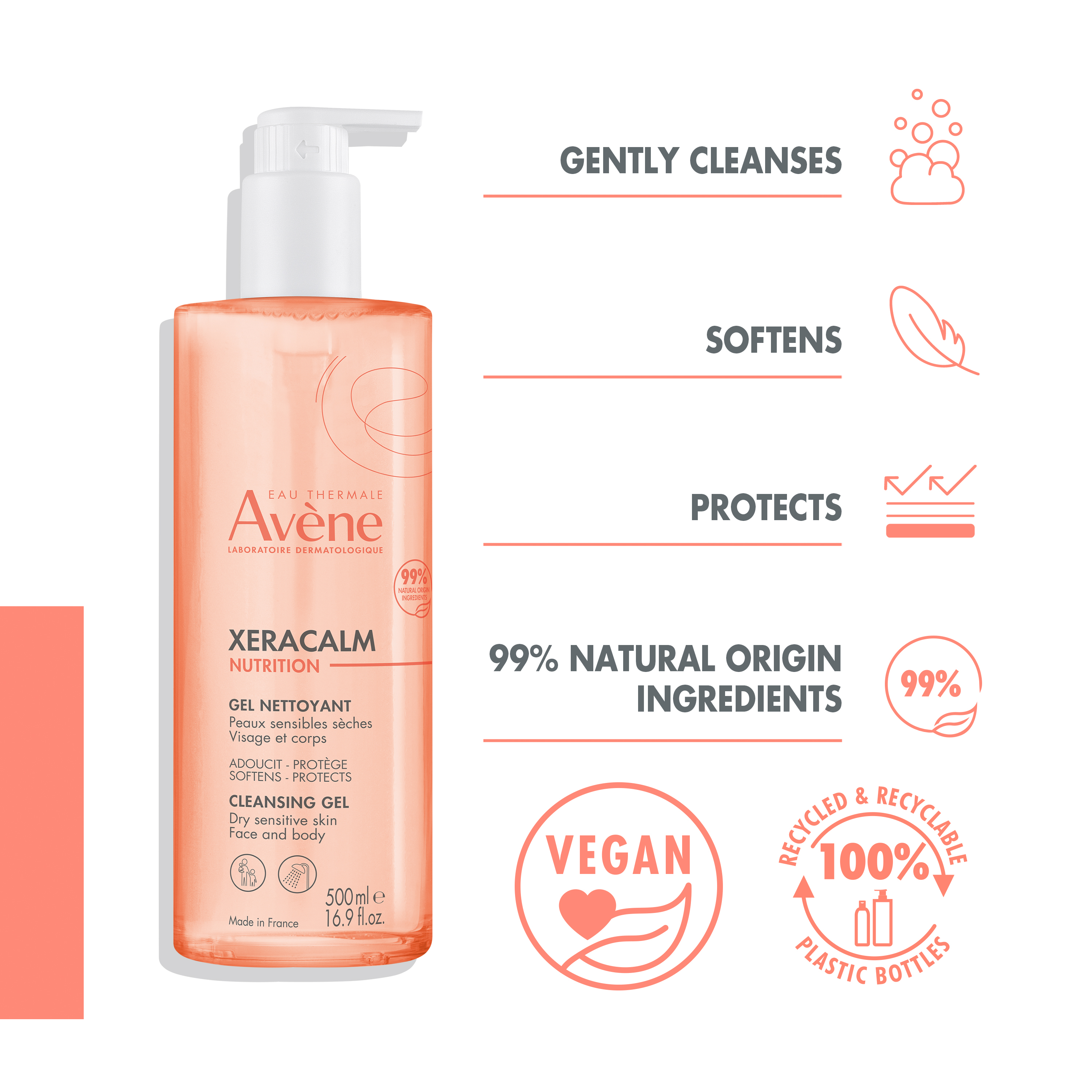 XeraCalm Nutrition Cleansing Gel