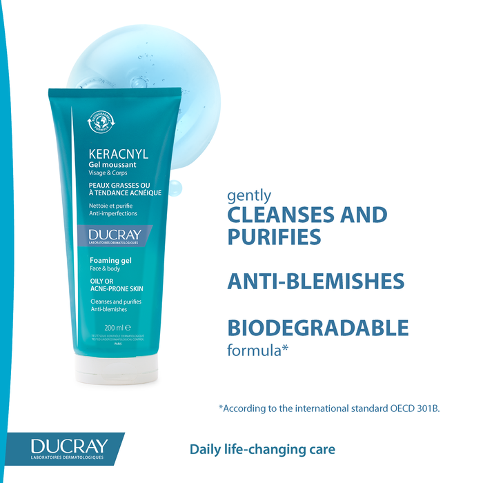 Ducray KERACNYL Foaming Gel