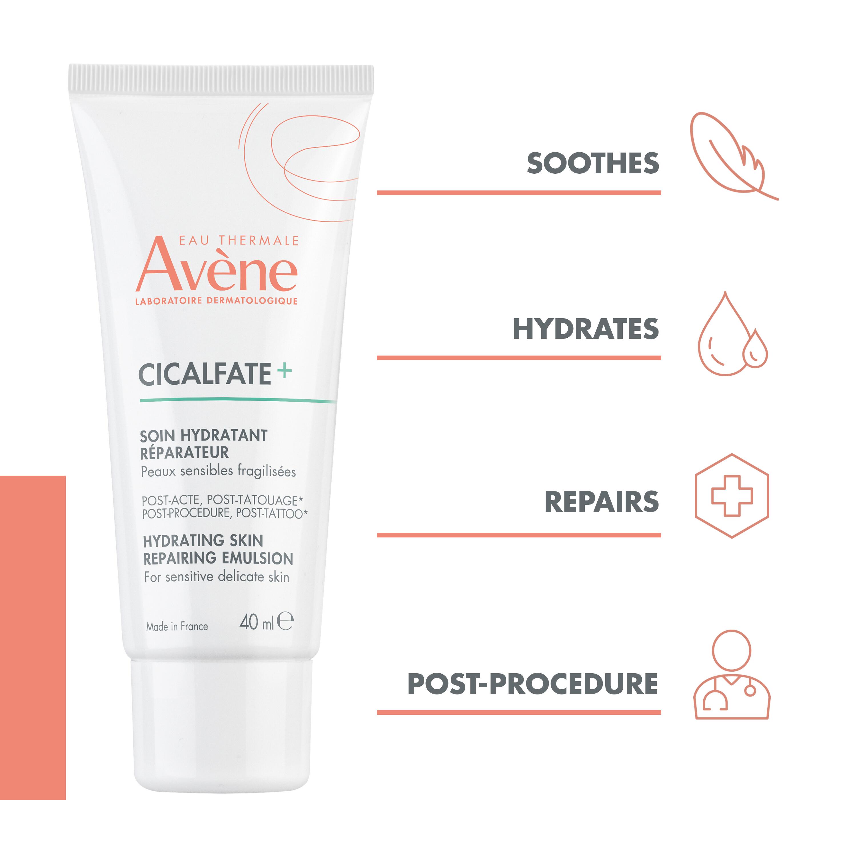 Cicalfate+ Hydrating skin repairing emulsion POST-PROCEDURE, POST-TATTOO