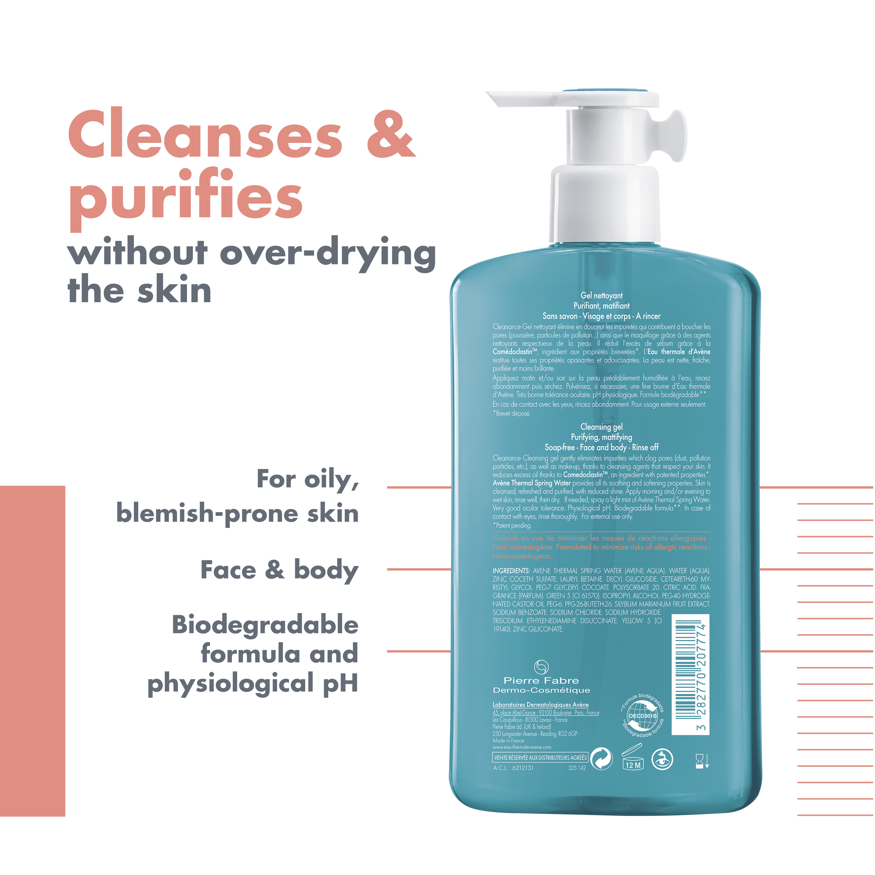 Eau Thermale Avène Cleansing Gel Cleanance - Image 3