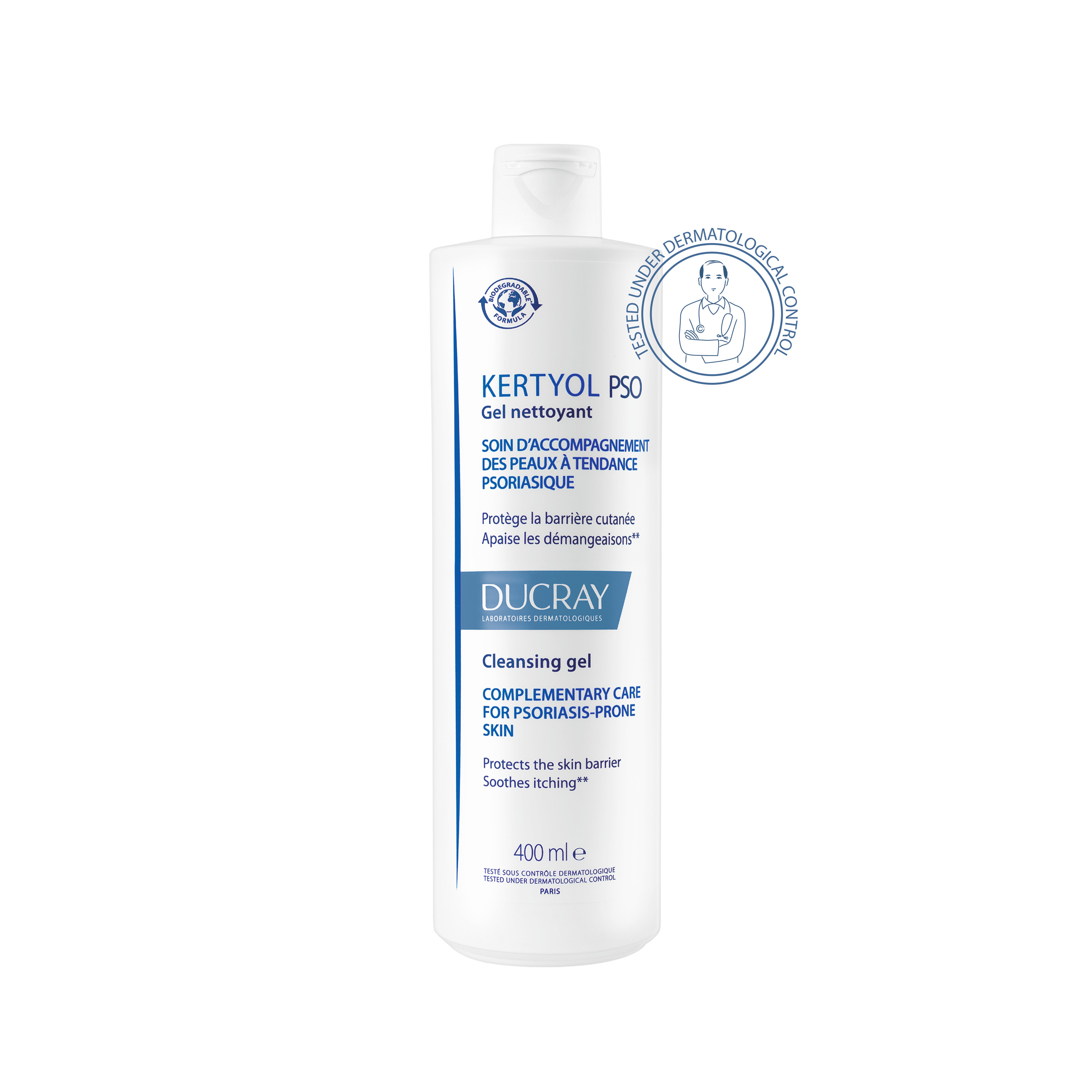 Ducray Ultra-rich cleansing gel KERTYOL P.S.O. - Image 3