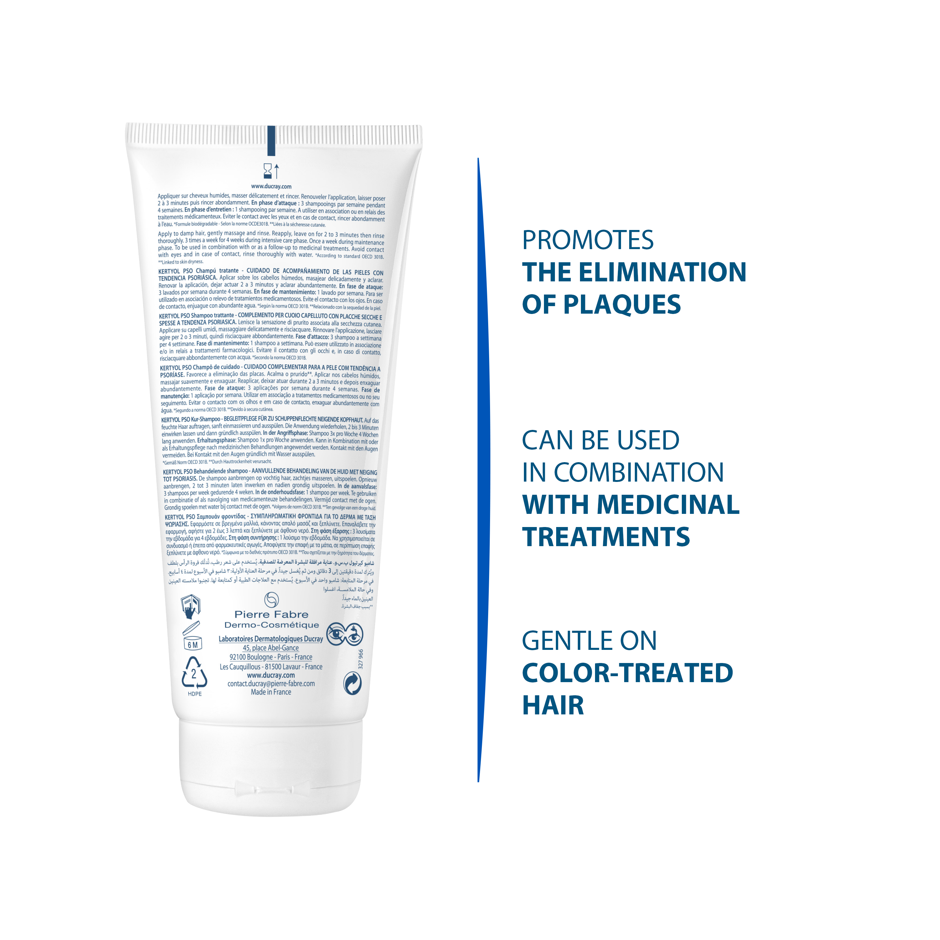 Ducray Rebalancing treatment shampoo Anti-Itching KERTYOL P.S.O. - Image 3